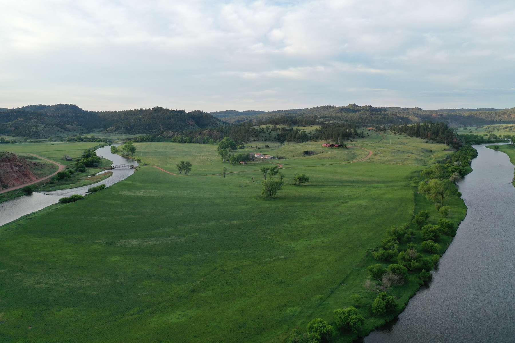3,696 Acres of Land with Home for Sale in Birney, Montana