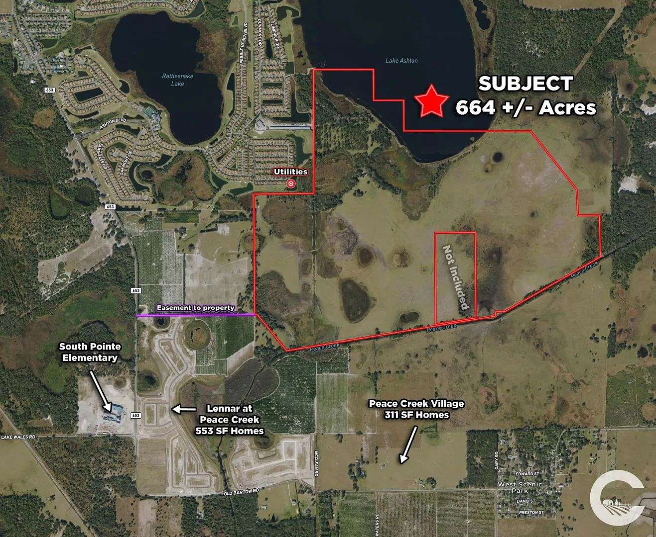 664 Acres of Land for Sale in Lake Wales, Florida