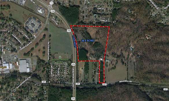 38.9 Acres of Land for Sale in Rockmart, Georgia