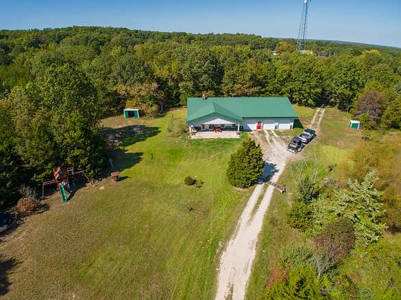 43.8 Acres of Land with Home for Sale in Salem, Missouri