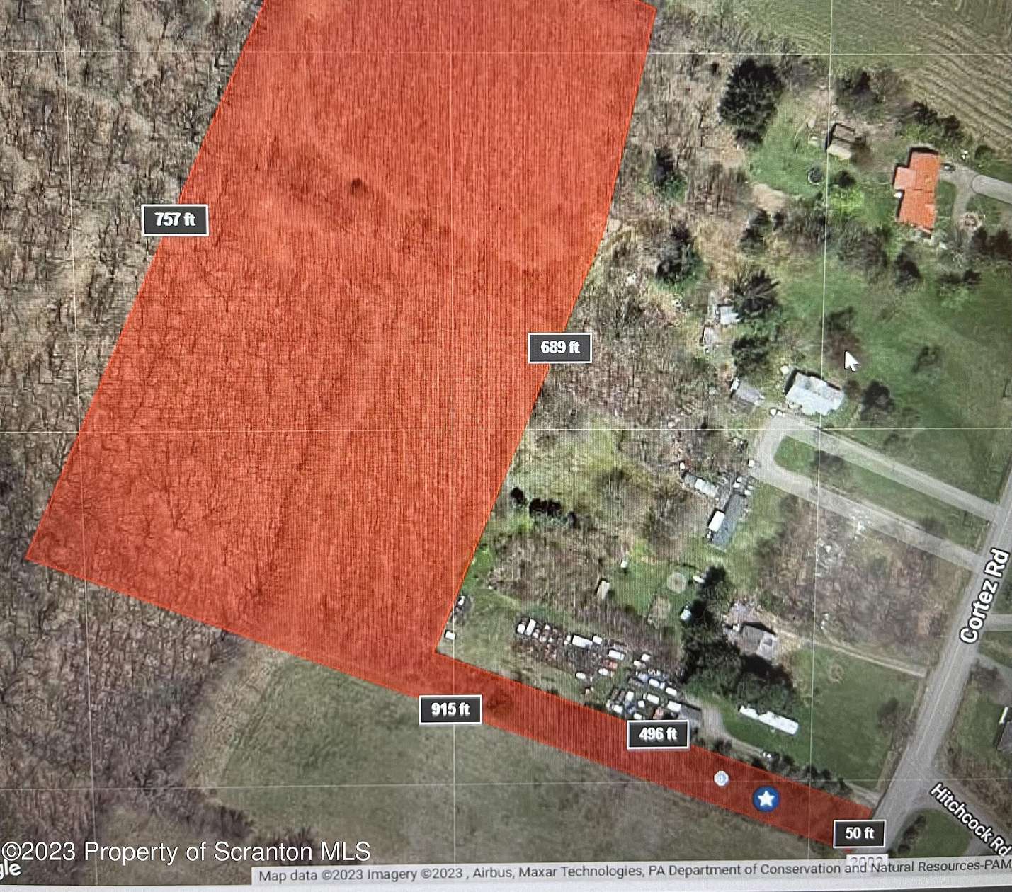 7.4 Acres of Residential Land for Sale in Jefferson Township, Pennsylvania