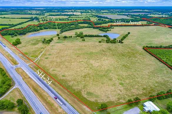240 Acres of Recreational Land & Farm for Sale in Cooper, Texas