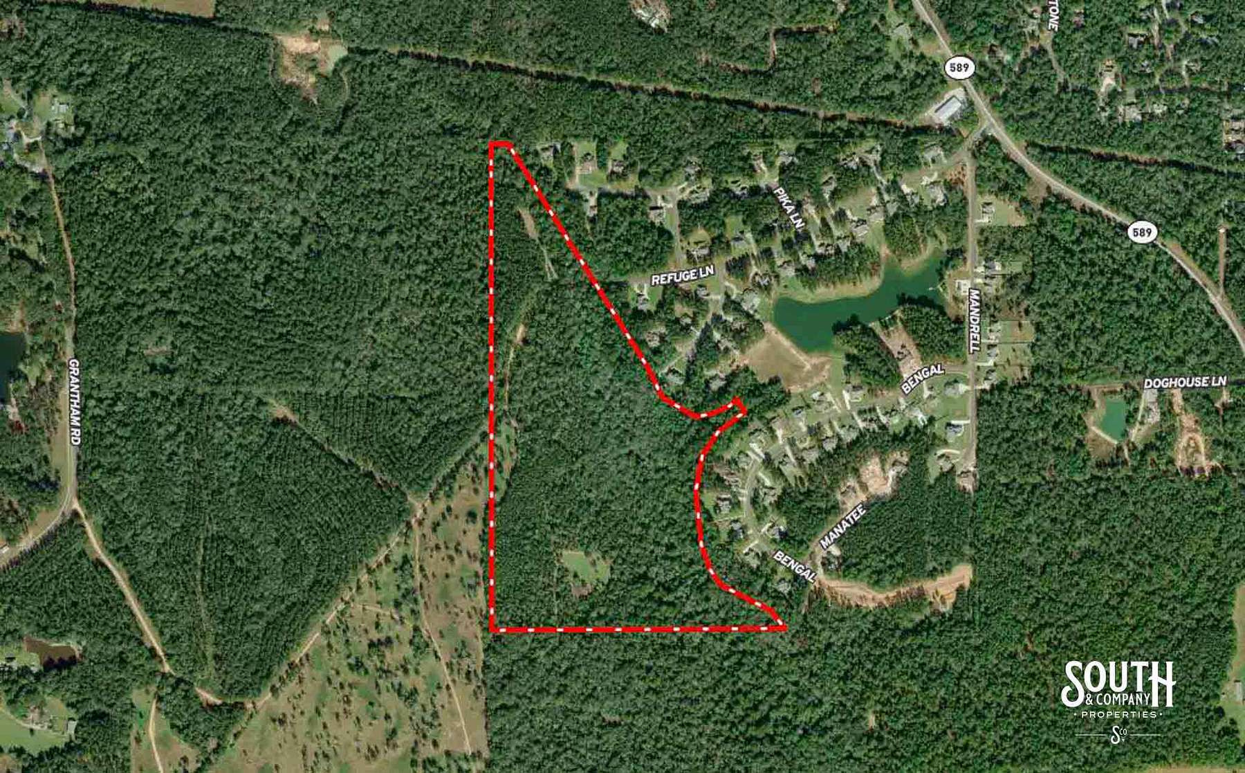 51 Acres of Recreational Land for Sale in Hattiesburg, Mississippi