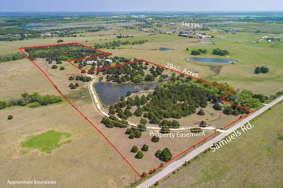 29 Acres of Recreational Land & Farm for Sale in Terrell, Texas