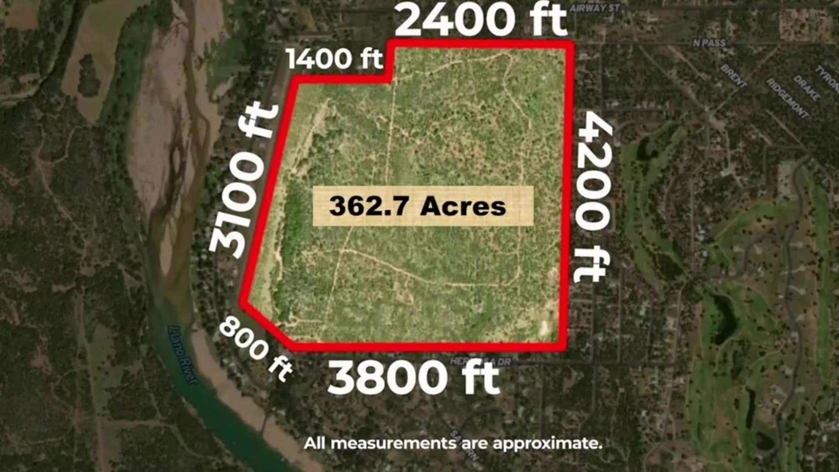 362.7 Acres of Agricultural Land for Sale in Kingsland, Texas