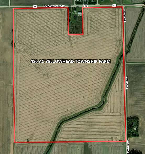 180 Acres of Recreational Land & Farm for Sale in Grant Park, Illinois