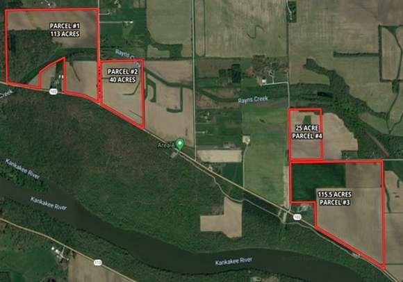 293 Acres of Recreational Land & Farm for Sale in Wilmington, Illinois