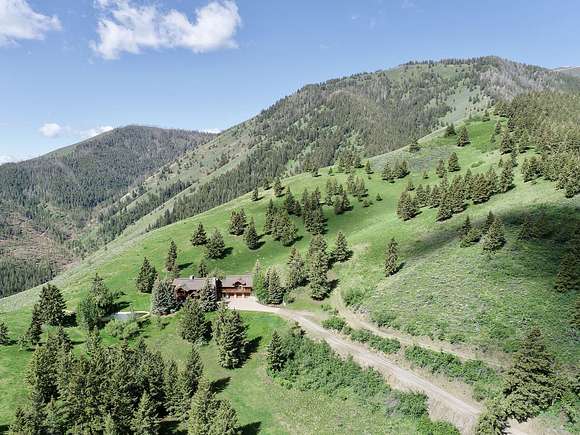 205.25 Acres of Recreational Land with Home for Sale in Ketchum, Idaho