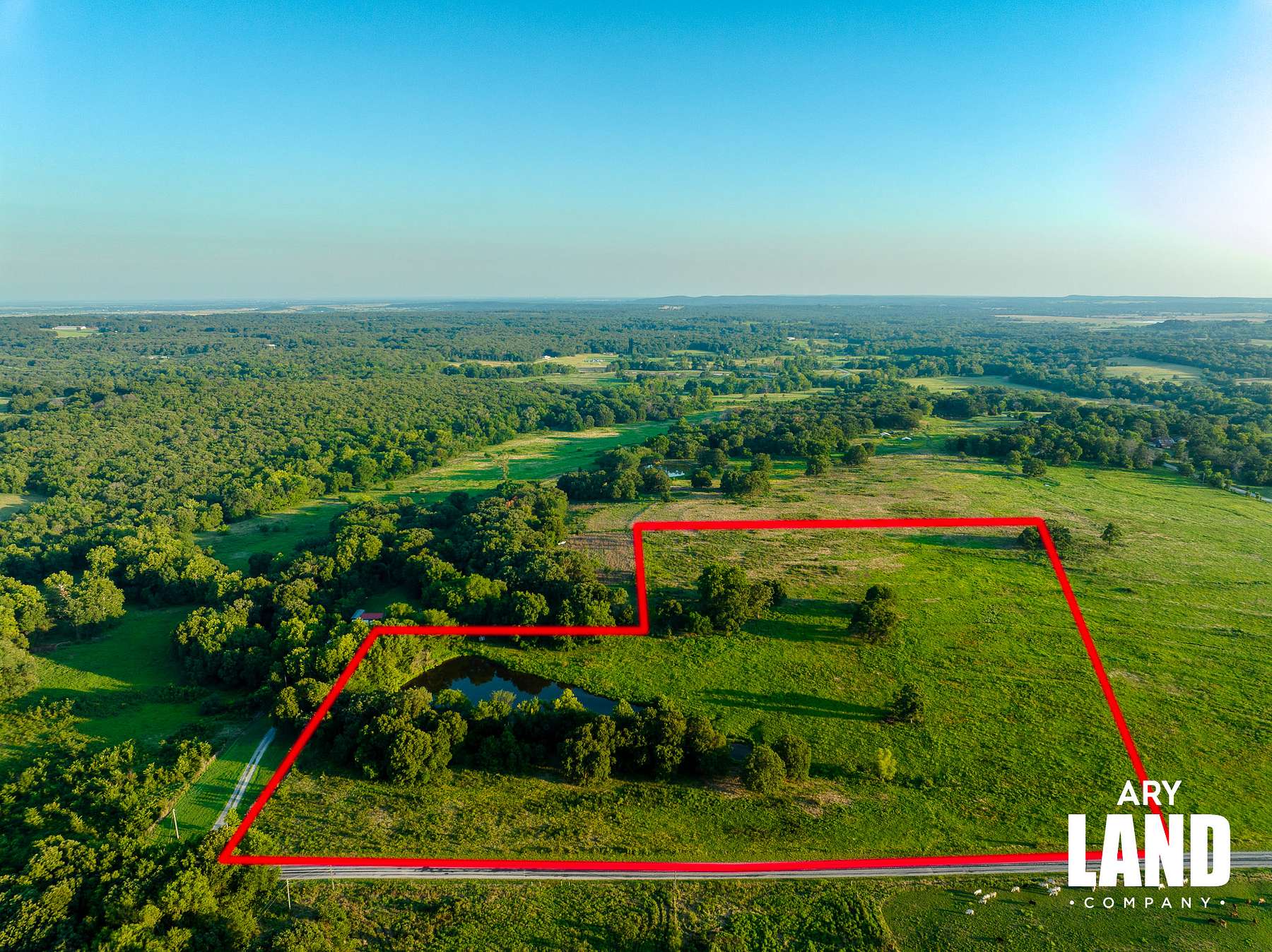 18.7 Acres of Recreational Land for Sale in Big Cabin, Oklahoma