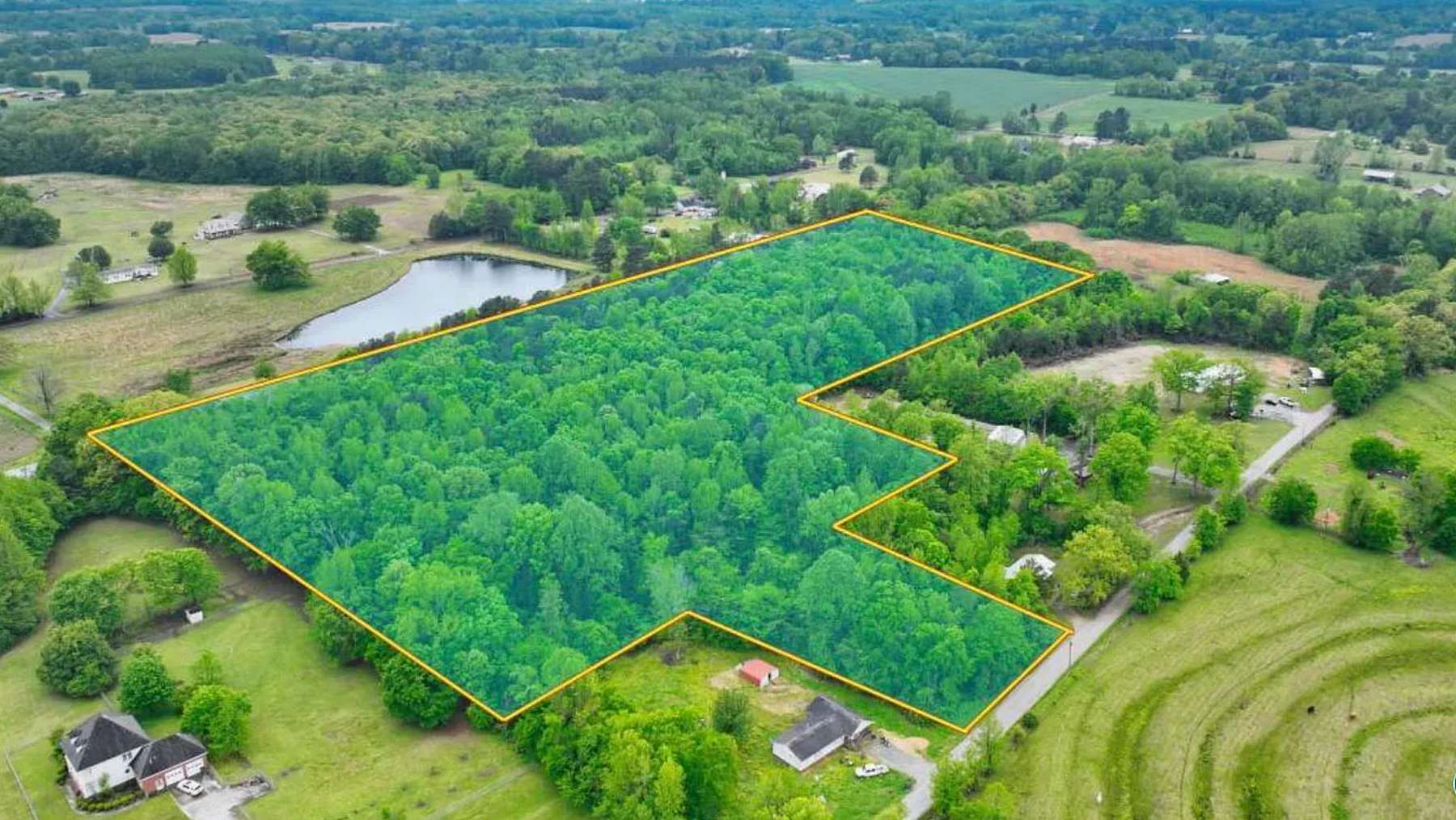 10.6 Acres of Recreational Land for Sale in Town Creek, Alabama