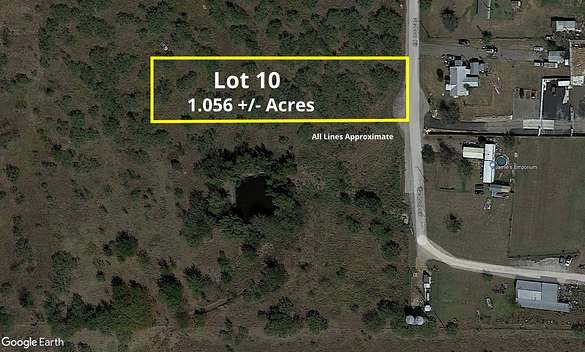 1.1 Acres of Commercial Land for Sale in Ponder, Texas