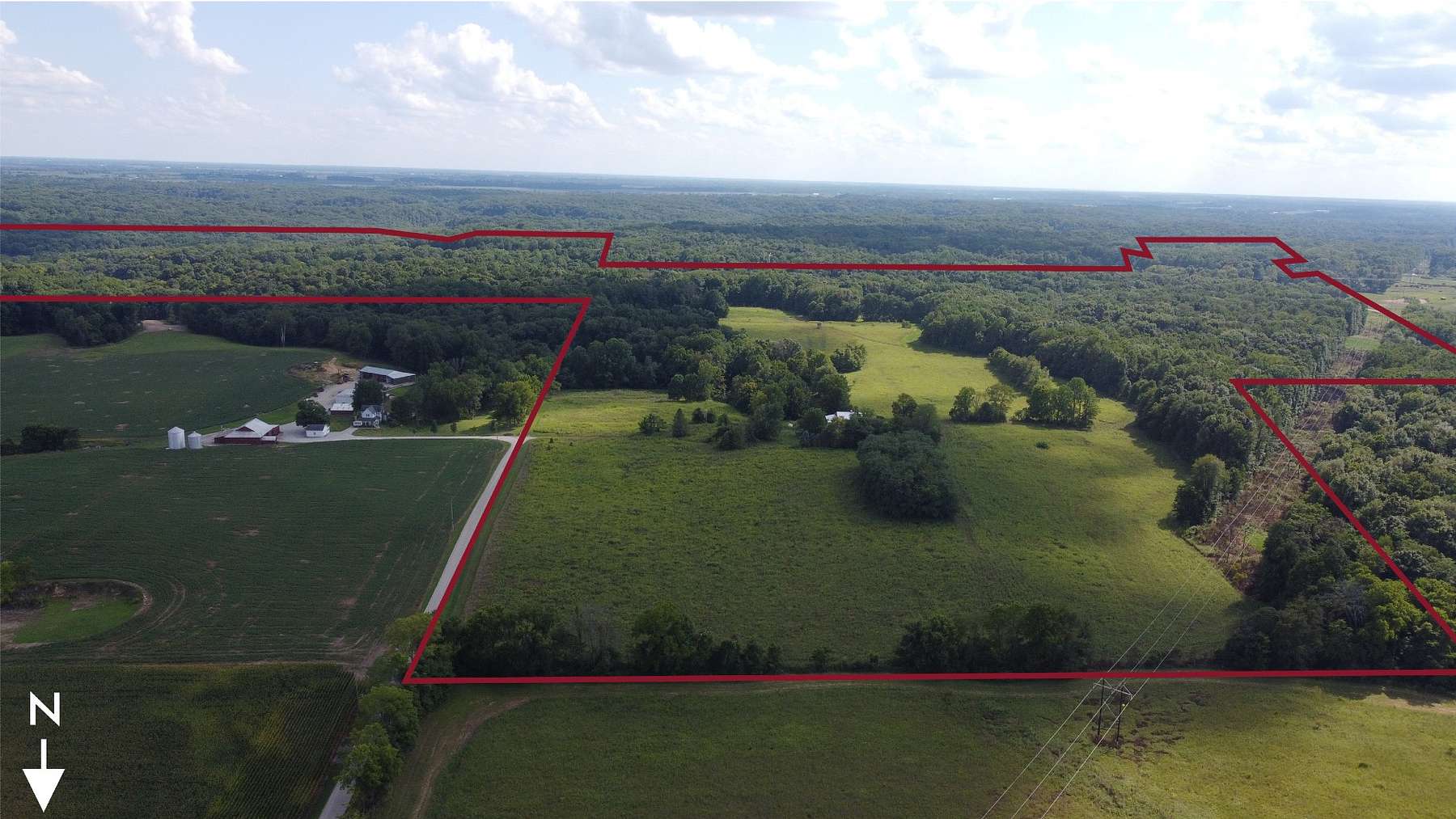229 Acres of Recreational Land & Farm for Sale in Crawfordsville, Indiana