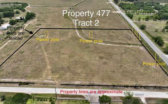 10.1 Acres of Recreational Land for Sale in Guy, Texas