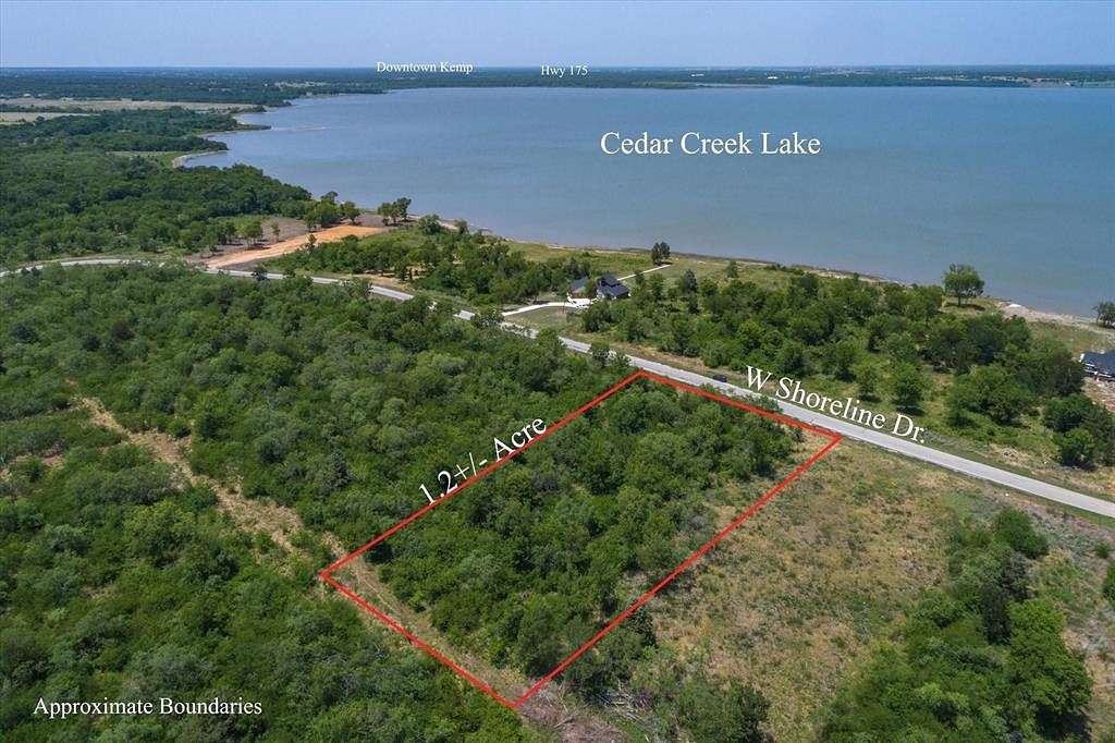 1.2 Acres of Land for Sale in Kemp, Texas