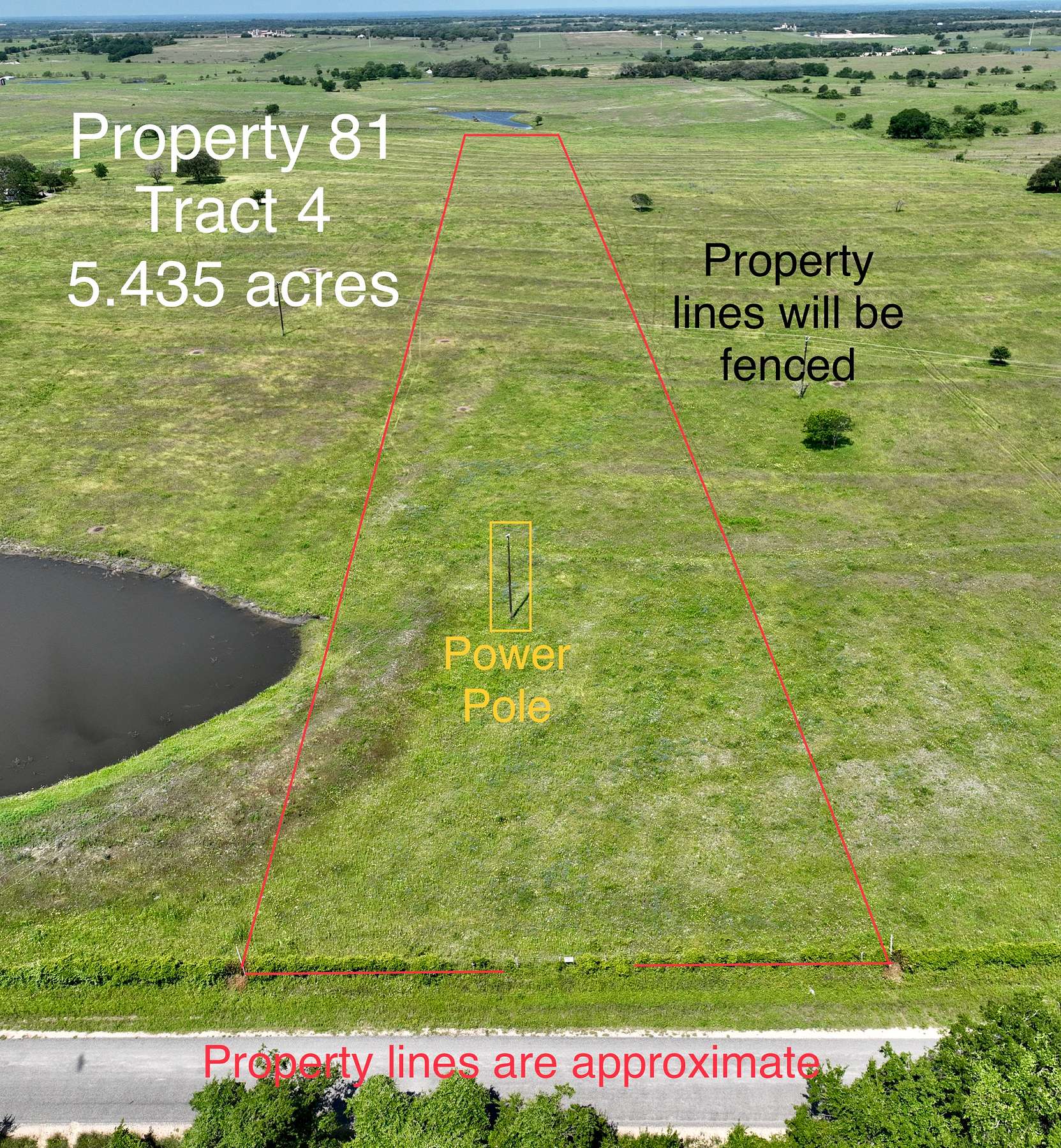 5.4 Acres of Recreational Land for Sale in Moulton, Texas