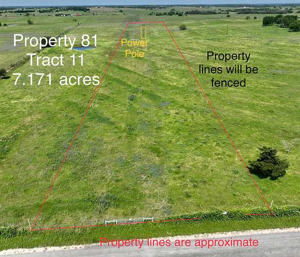 7.2 Acres of Recreational Land for Sale in Moulton, Texas
