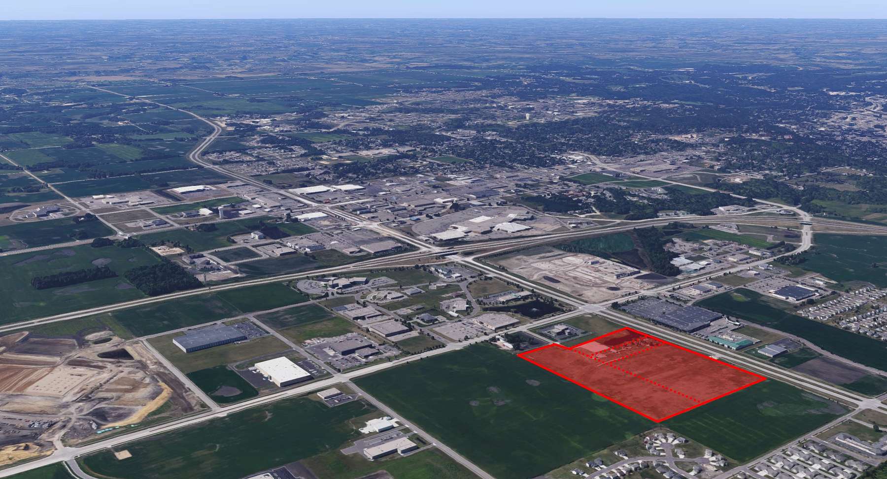 37.2 Acres of Commercial Land for Sale in Mankato, Minnesota