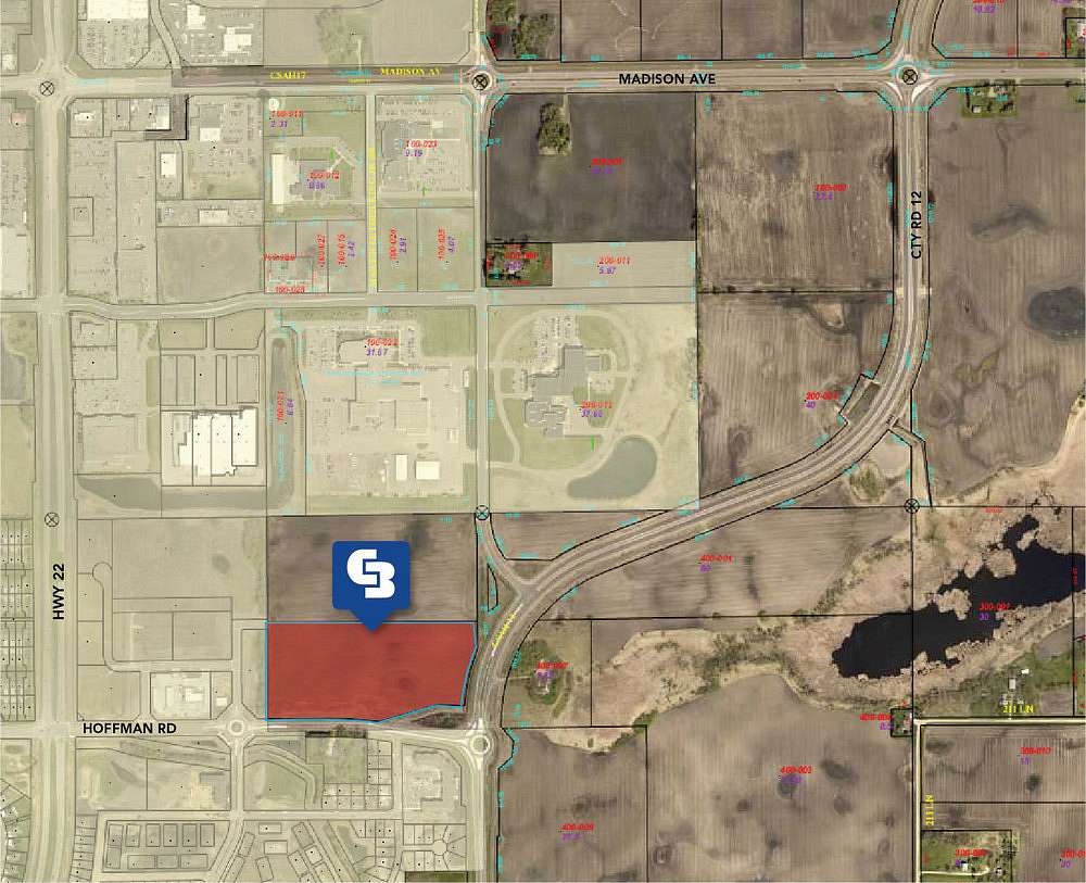 16.3 Acres of Commercial Land for Sale in Mankato, Minnesota