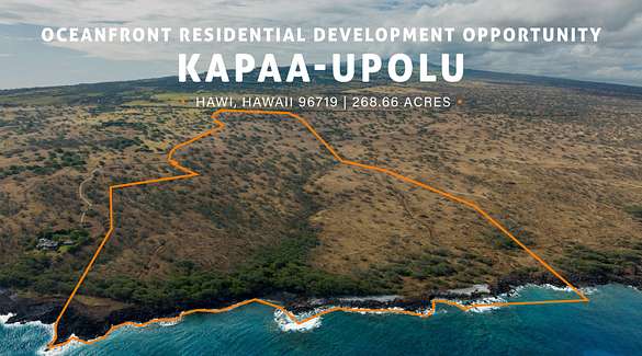 269 Acres of Recreational Land & Farm for Sale in Hawi, Hawaii