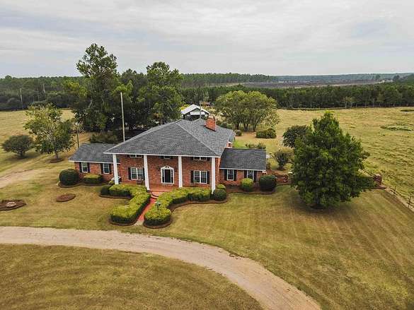 33.5 Acres of Agricultural Land with Home for Sale in Camilla, Georgia