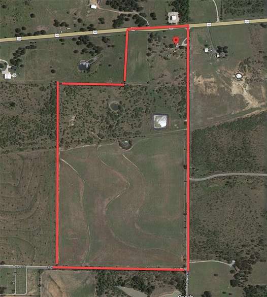 109 Acres of Land with Home for Sale in Jacksboro, Texas