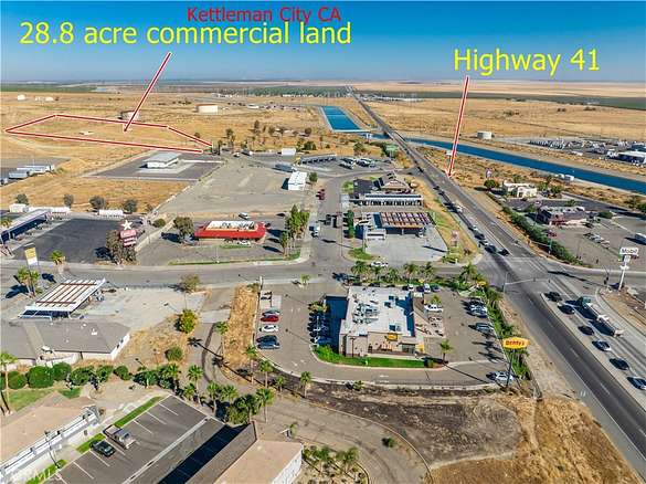 5 Acres of Commercial Land for Sale in Kettleman City, California