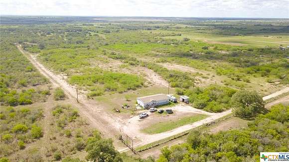 10 Acres of Land with Home for Sale in Nordheim, Texas