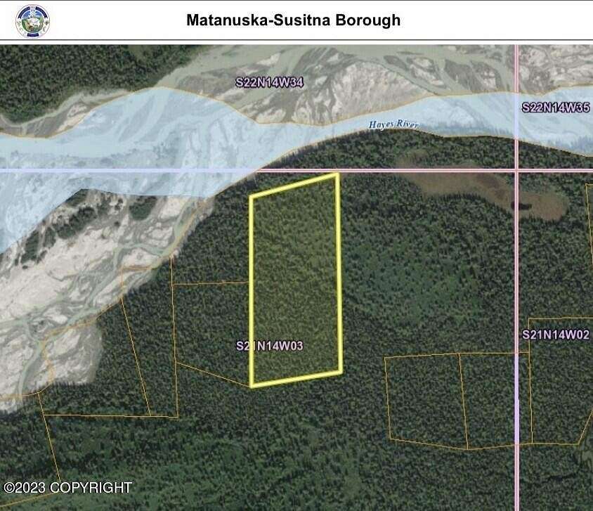 38 Acres of Land for Sale in Skwentna, Alaska