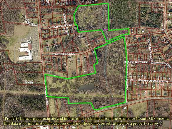 64.5 Acres of Land for Sale in Elon, North Carolina