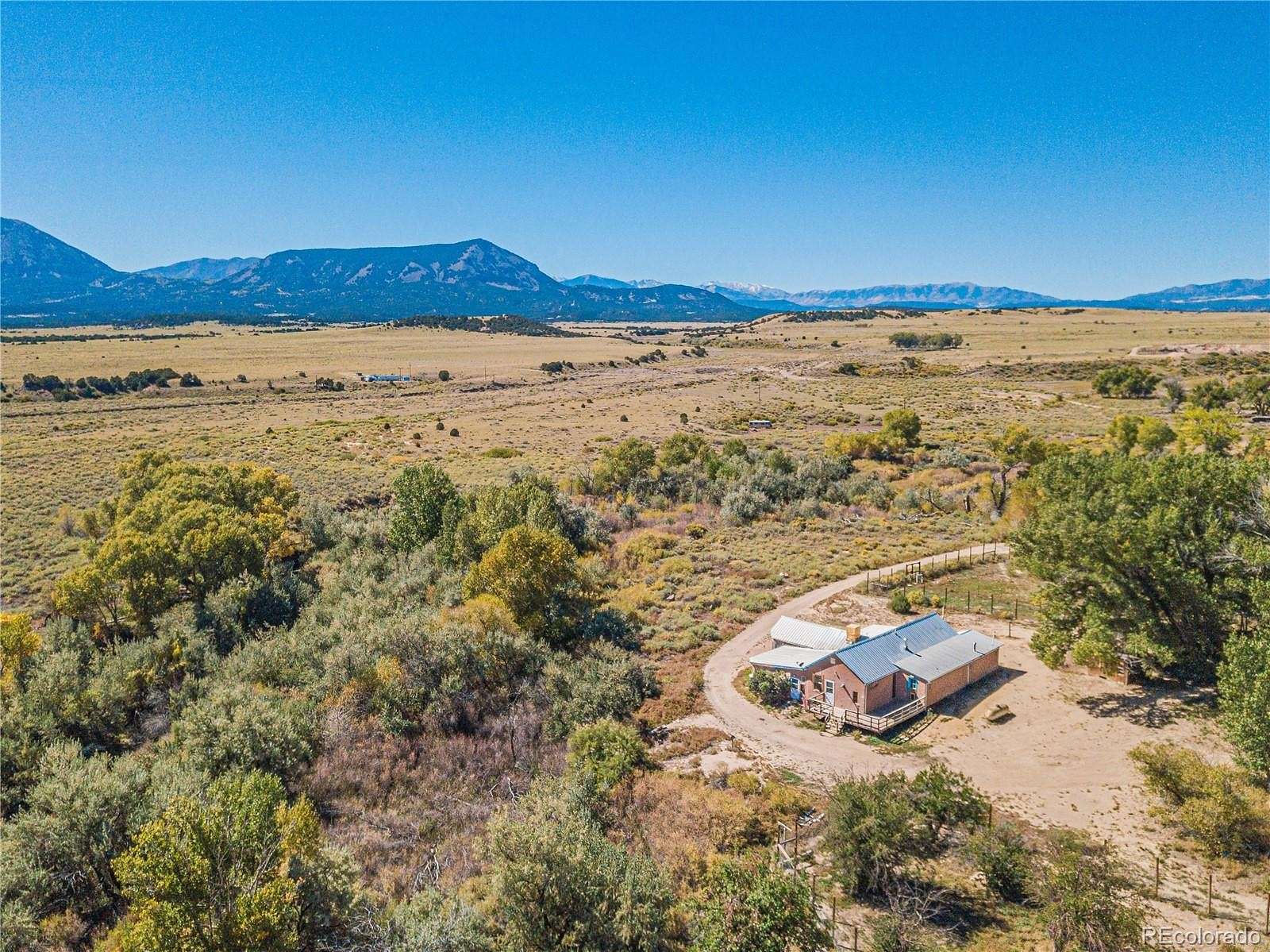 35 Acres of Agricultural Land with Home for Sale in Gardner, Colorado