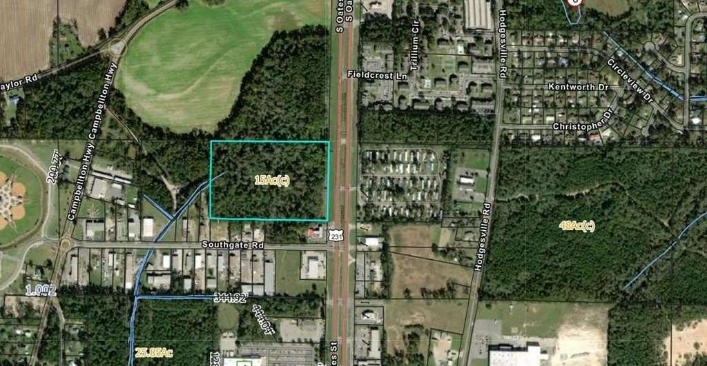 15 Acres of Commercial Land for Sale in Dothan, Alabama