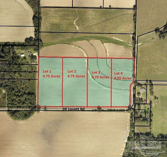 4.75 Acres of Residential Land for Sale in Milton, Florida