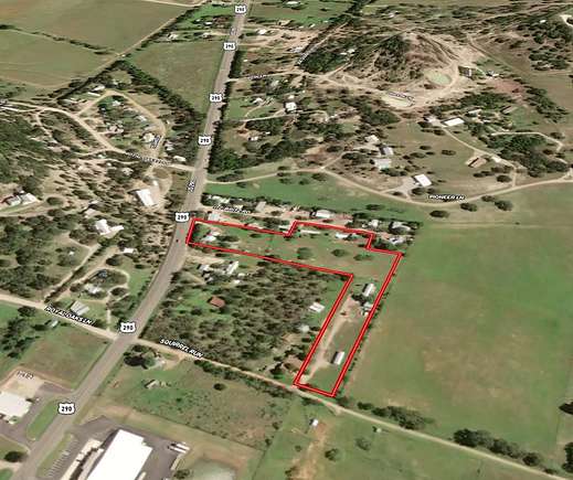 5.8 Acres of Residential Land with Home for Sale in Fredericksburg, Texas