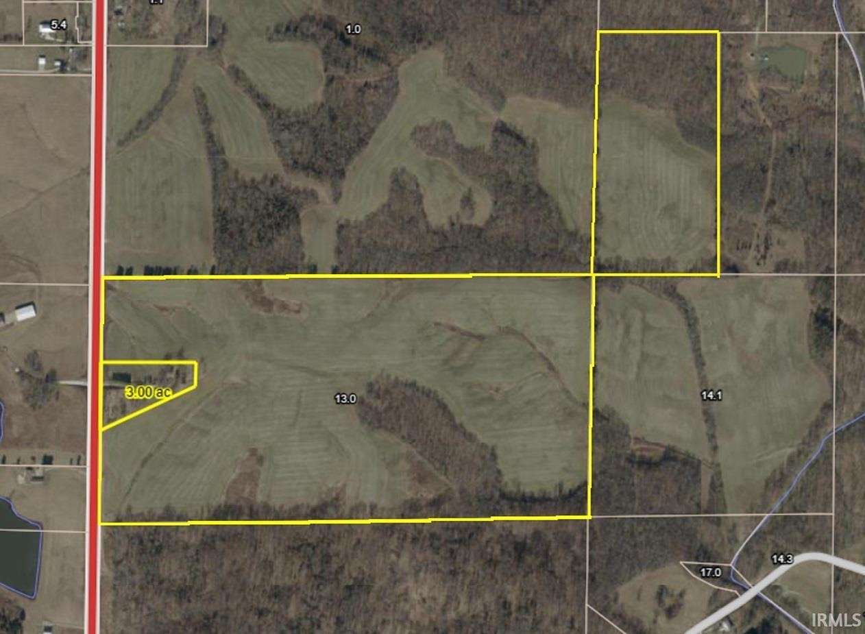 100 Acres of Land for Sale in Lamar, Indiana