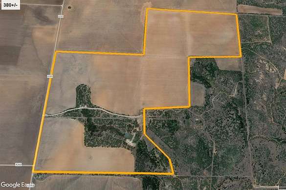 381 Acres of Agricultural Land for Sale in Goree, Texas