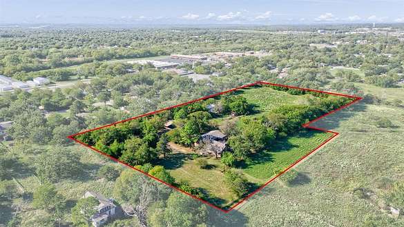 6.4 Acres of Residential Land with Home for Sale in Denison, Texas