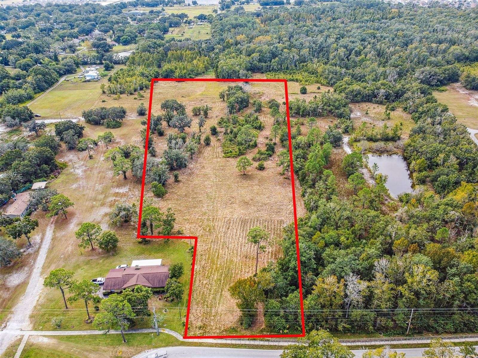 9.5 Acres of Residential Land for Sale in Plant City, Florida