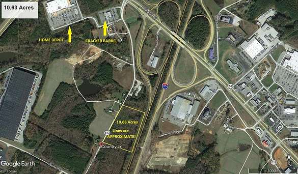 10.6 Acres of Mixed-Use Land for Sale in South Hill, Virginia