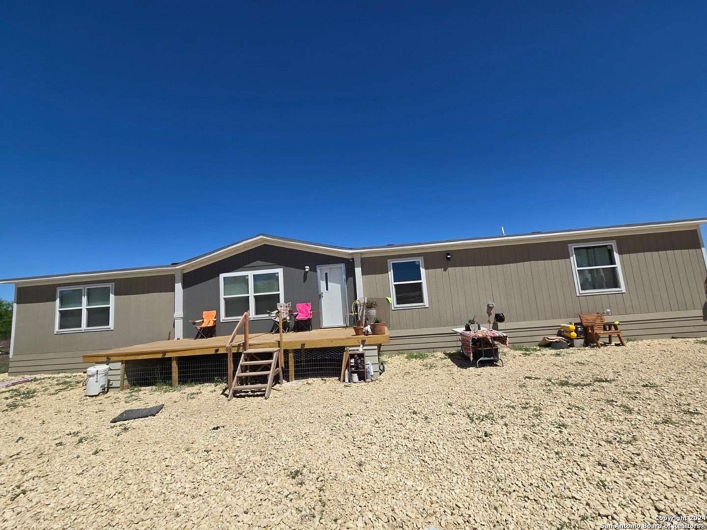 10.3 Acres of Land with Home for Sale in La Pryor, Texas