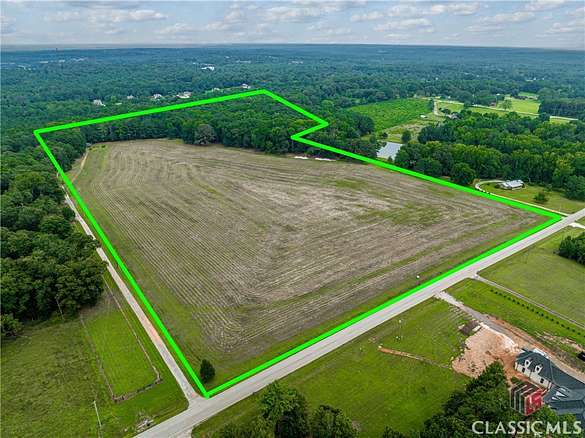 31.3 Acres of Agricultural Land for Sale in McDonough, Georgia