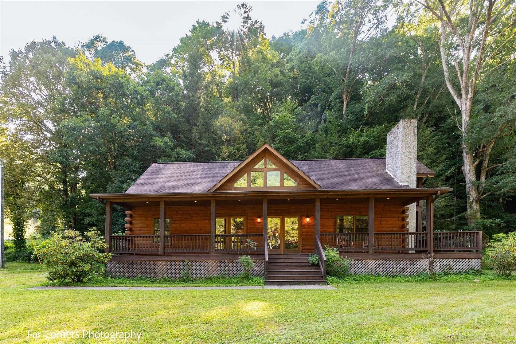 95.6 Acres of Recreational Land with Home for Sale in Canton, North Carolina