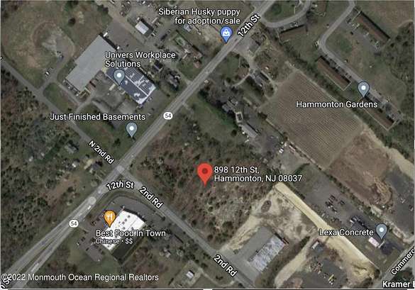6.7 Acres of Commercial Land for Sale in Hammonton, New Jersey