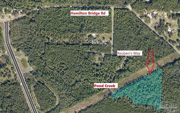7 Acres of Land for Sale in Milton, Florida