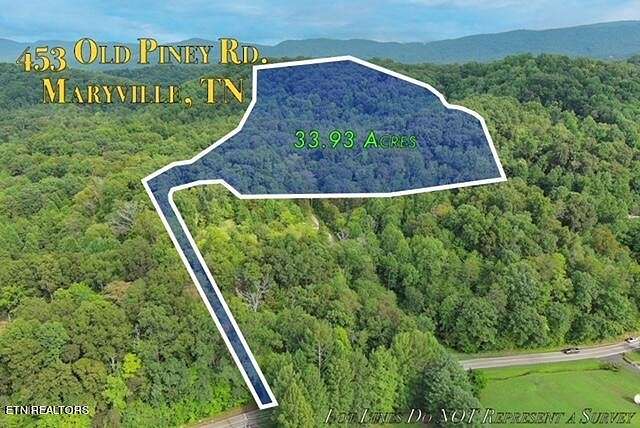 33.9 Acres of Land for Sale in Maryville, Tennessee