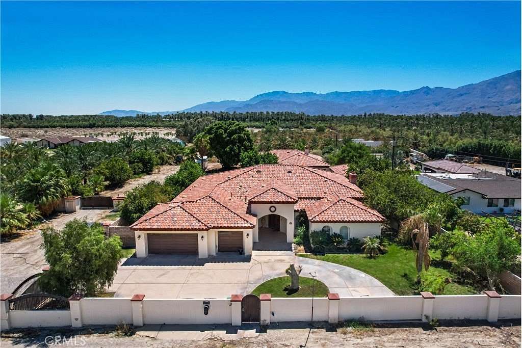 8.49 Acres of Residential Land with Home for Sale in Indio, California