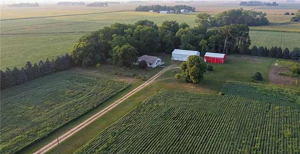 6.86 Acres of Residential Land with Home for Sale in Winthrop, Minnesota