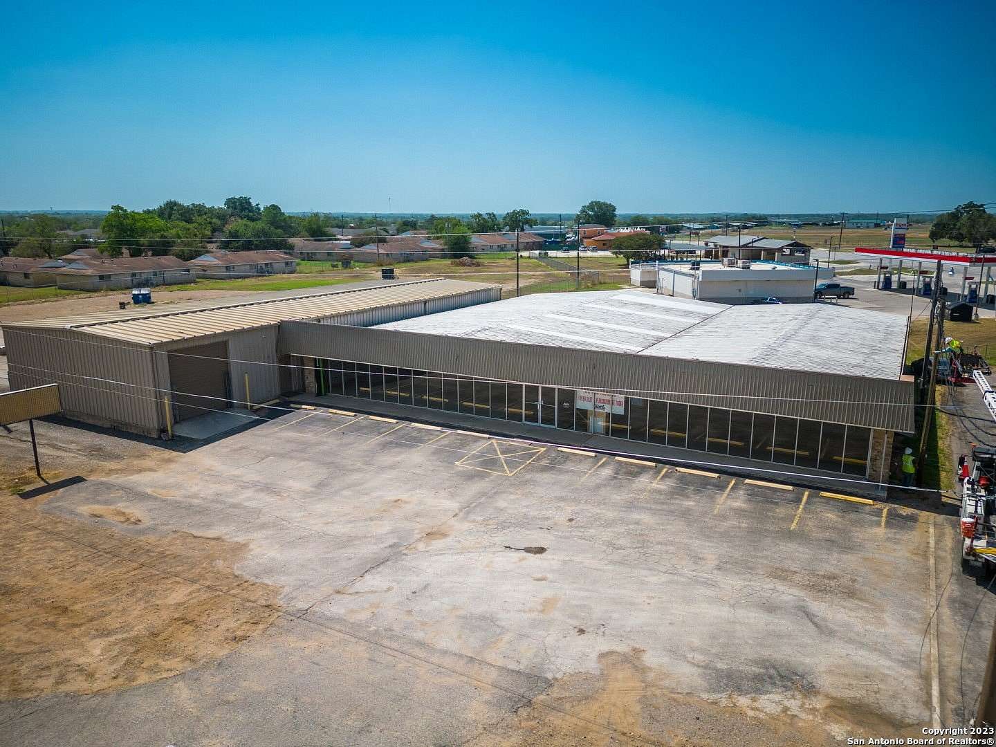 2.35 Acres of Improved Commercial Land for Sale in Poteet, Texas