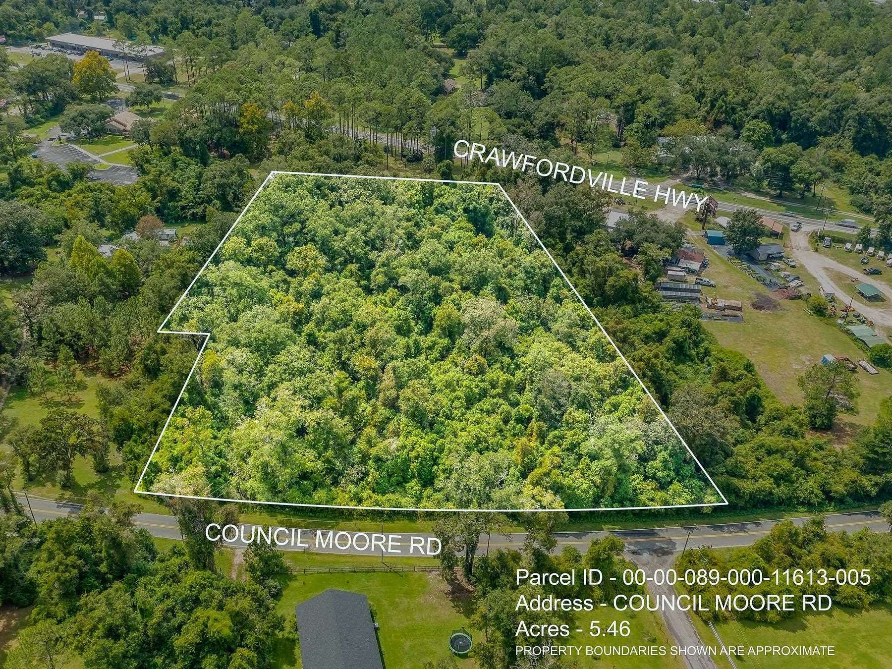 5.5 Acres of Commercial Land for Sale in Crawfordville, Florida