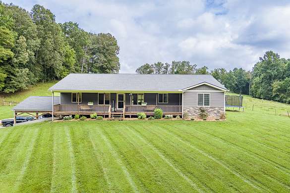 6 Acres of Land with Home for Sale in Pall Mall, Tennessee