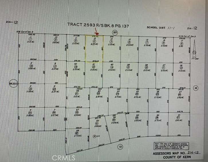 2.5 Acres of Residential Land for Sale in California City, California